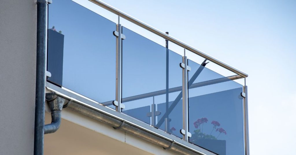 Guarda-corpo de vidro em São Bernardo do Campo