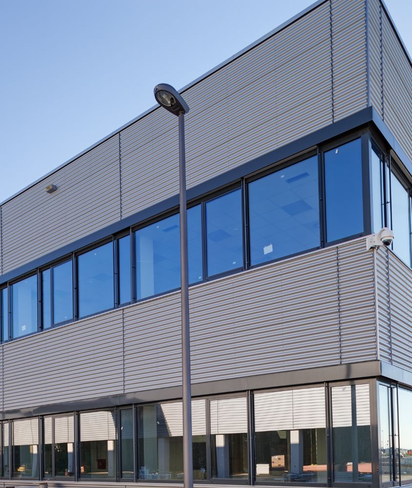 fachada de vidro em São Bernardo do Campo